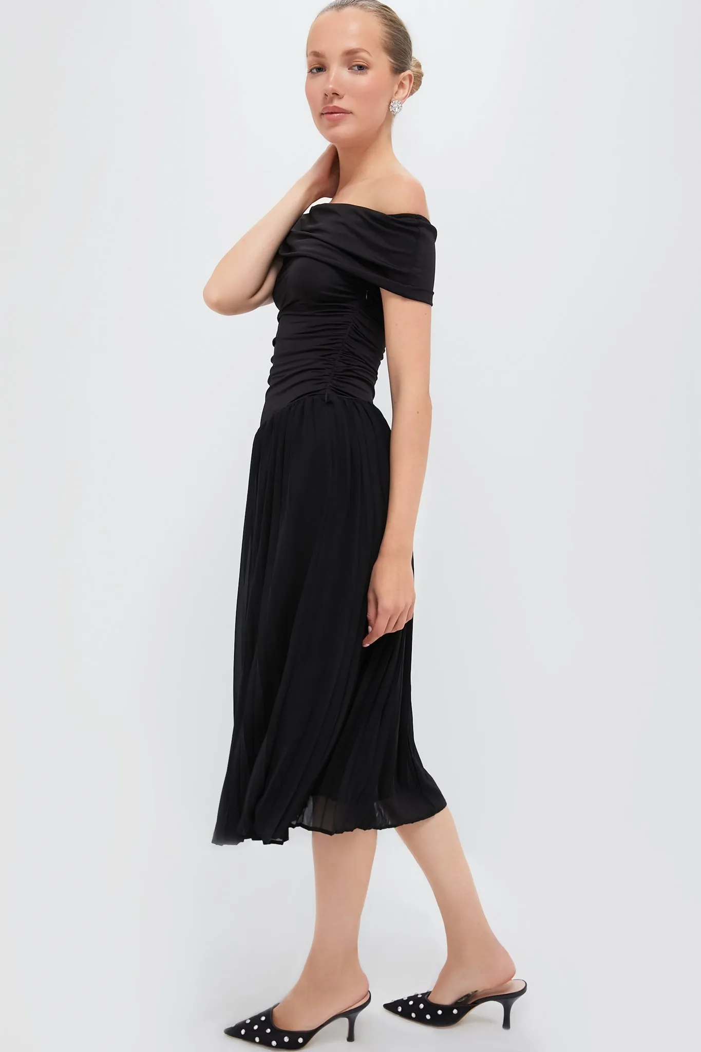 Black Lianna Maxi Dress sold by Tuckernuck product image thumbnail 3