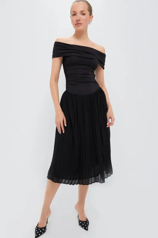Black Lianna Maxi Dress sold by Tuckernuck