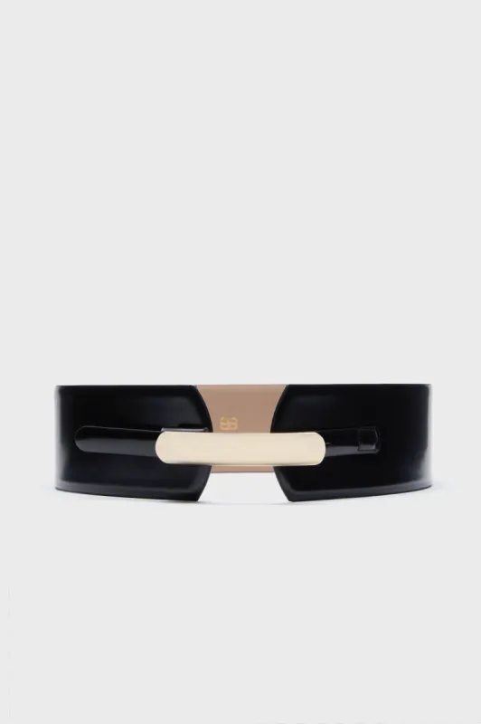 Black Lydia Mod Belt sold by Tuckernuck