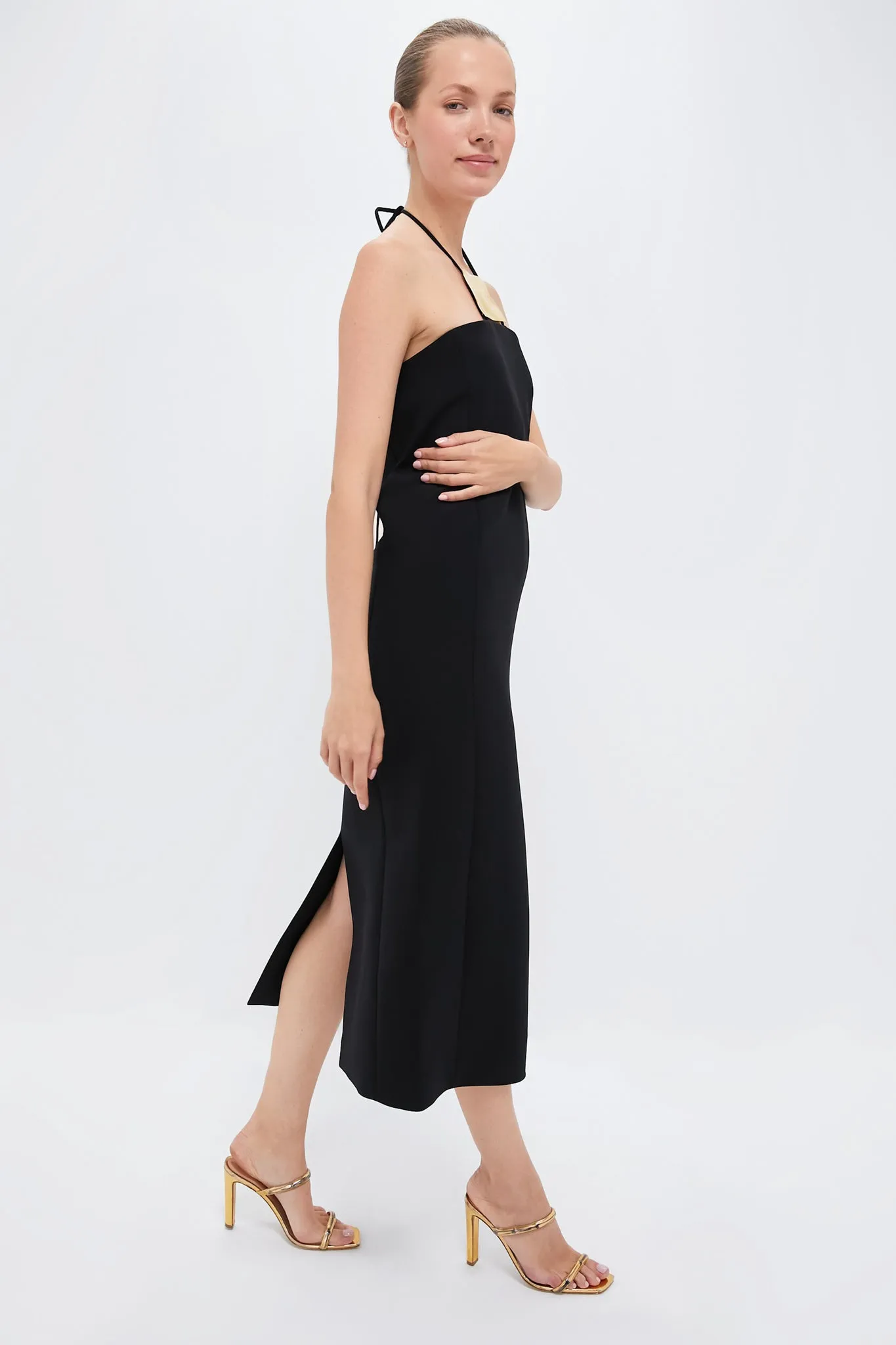 Black Sezane Midi Dress sold by Tuckernuck product image thumbnail 3