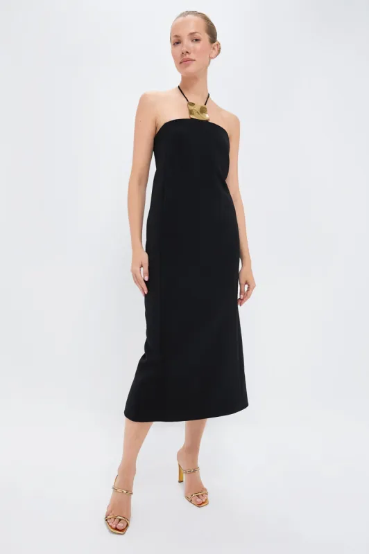 Black Sezane Midi Dress sold by Tuckernuck