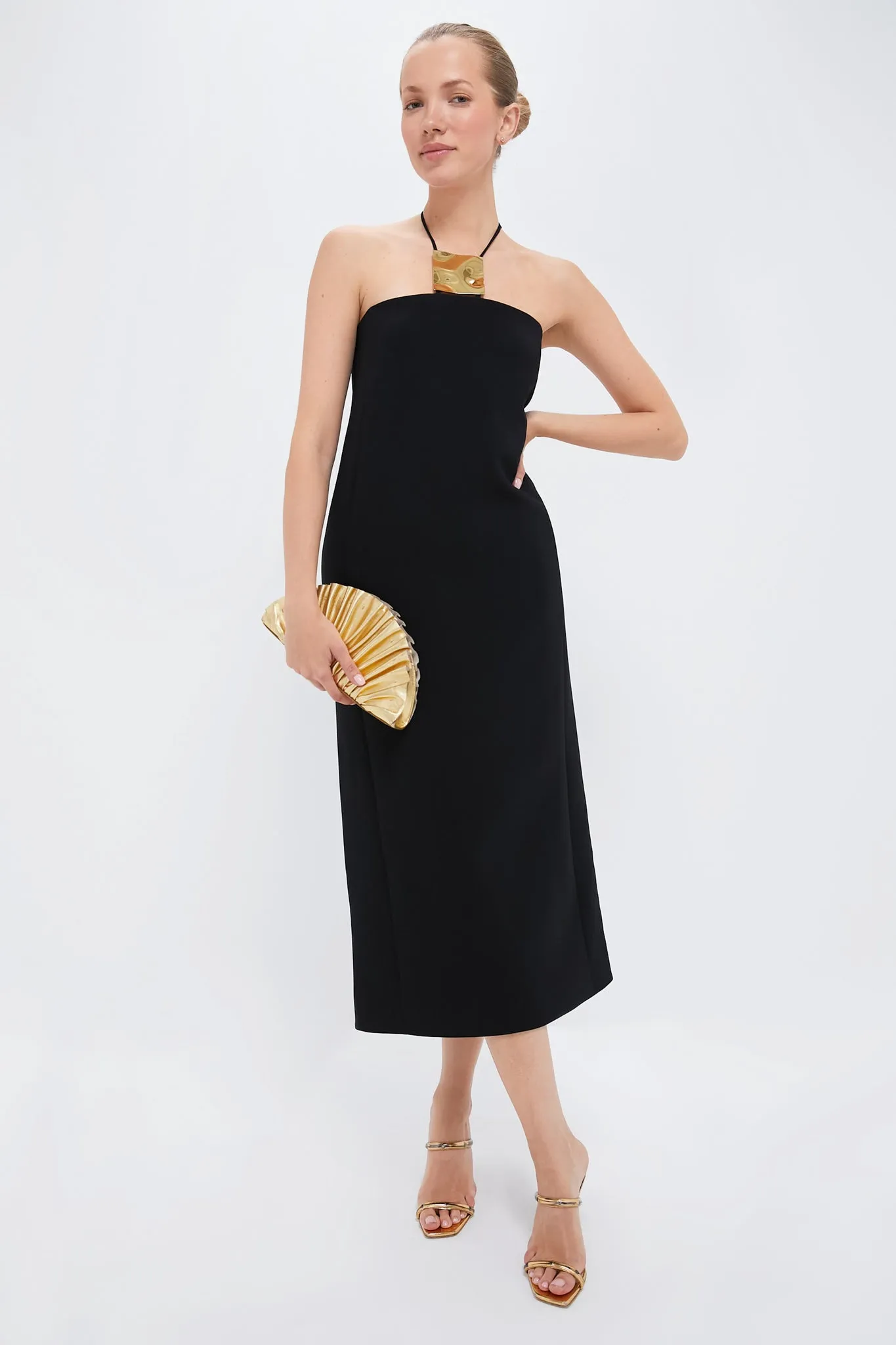 Black Sezane Midi Dress sold by Tuckernuck product image thumbnail 2
