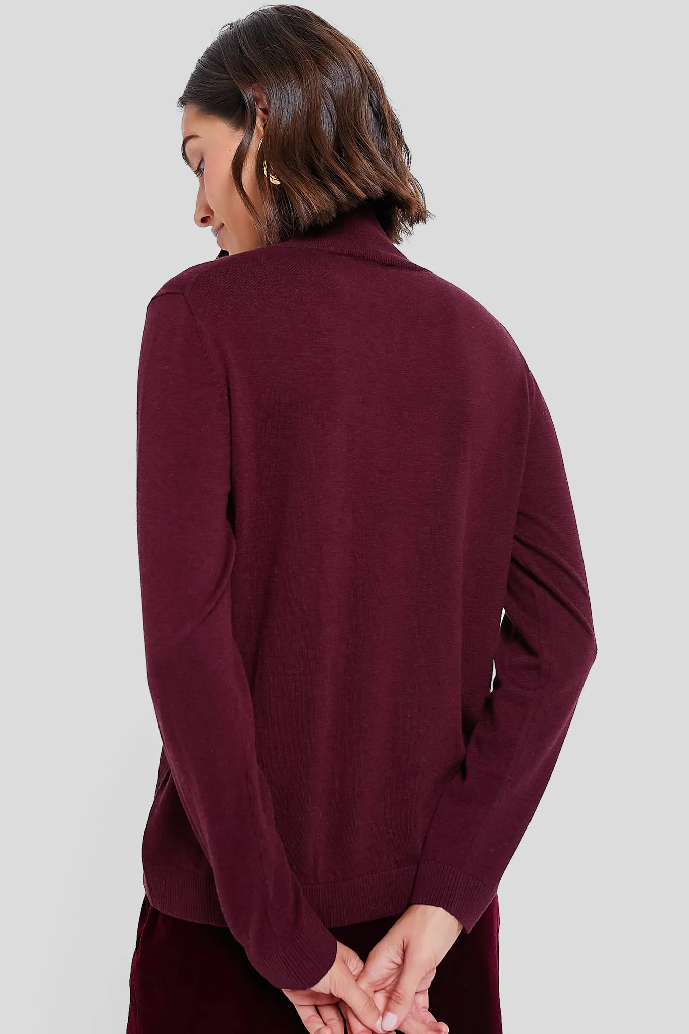 Wine Kiku Turtleneck sold by Tuckernuck product image thumbnail 4