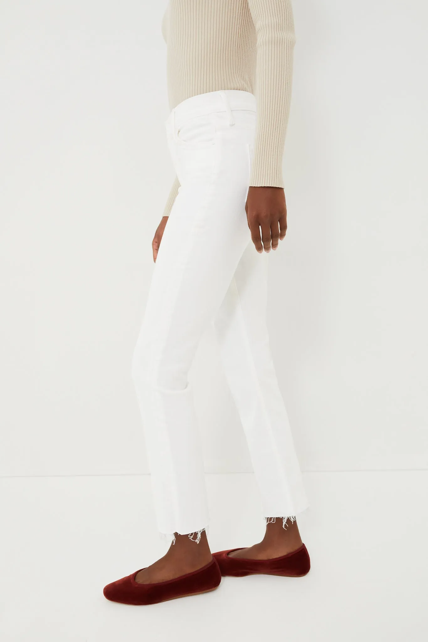 Fairest Of Them All Mid Rise Dazzler Ankle Fray sold by Tuckernuck product image thumbnail 3