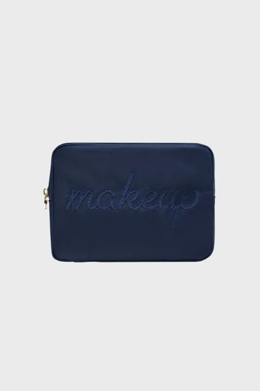 Sapphire Large Makeup Pouch sold by Tuckernuck