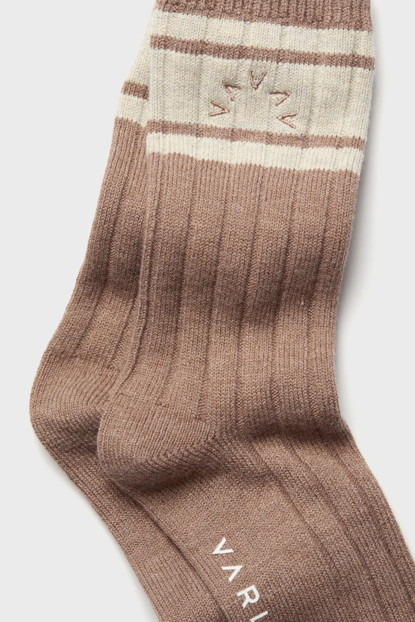 Mink Taupe Marl Malissa Plush Wide Rib Sock sold by Tuckernuck product image thumbnail 2