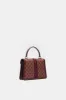 GUCCI Red Small GG Coated Canvas Ophidia Flap Top Handle Bag sold by Tuckernuck
