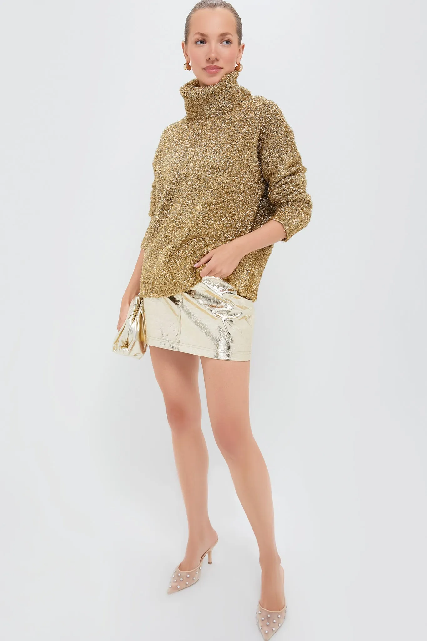 Cracked Gold Kaitlin Skirt sold by Tuckernuck product image thumbnail 2