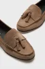 Taupe Penny Tassel Loafers sold by Tuckernuck