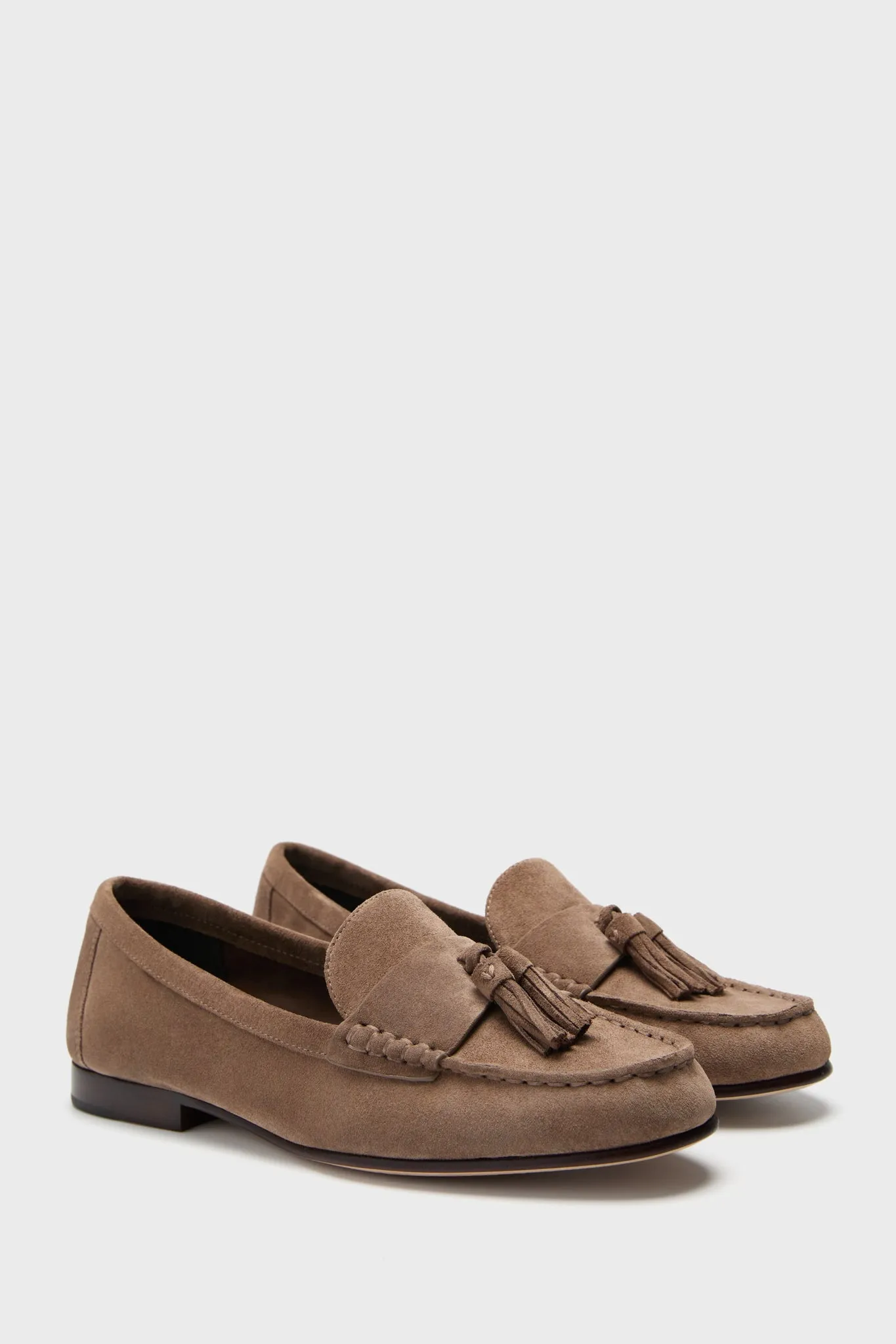 Taupe Penny Tassel Loafers sold by Tuckernuck product image thumbnail 4