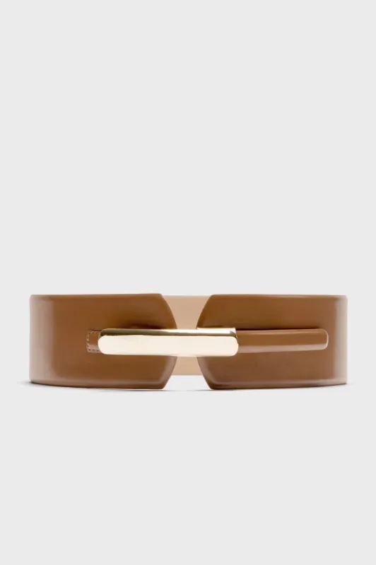 Cappuccino Lydia Mod Belt sold by Tuckernuck