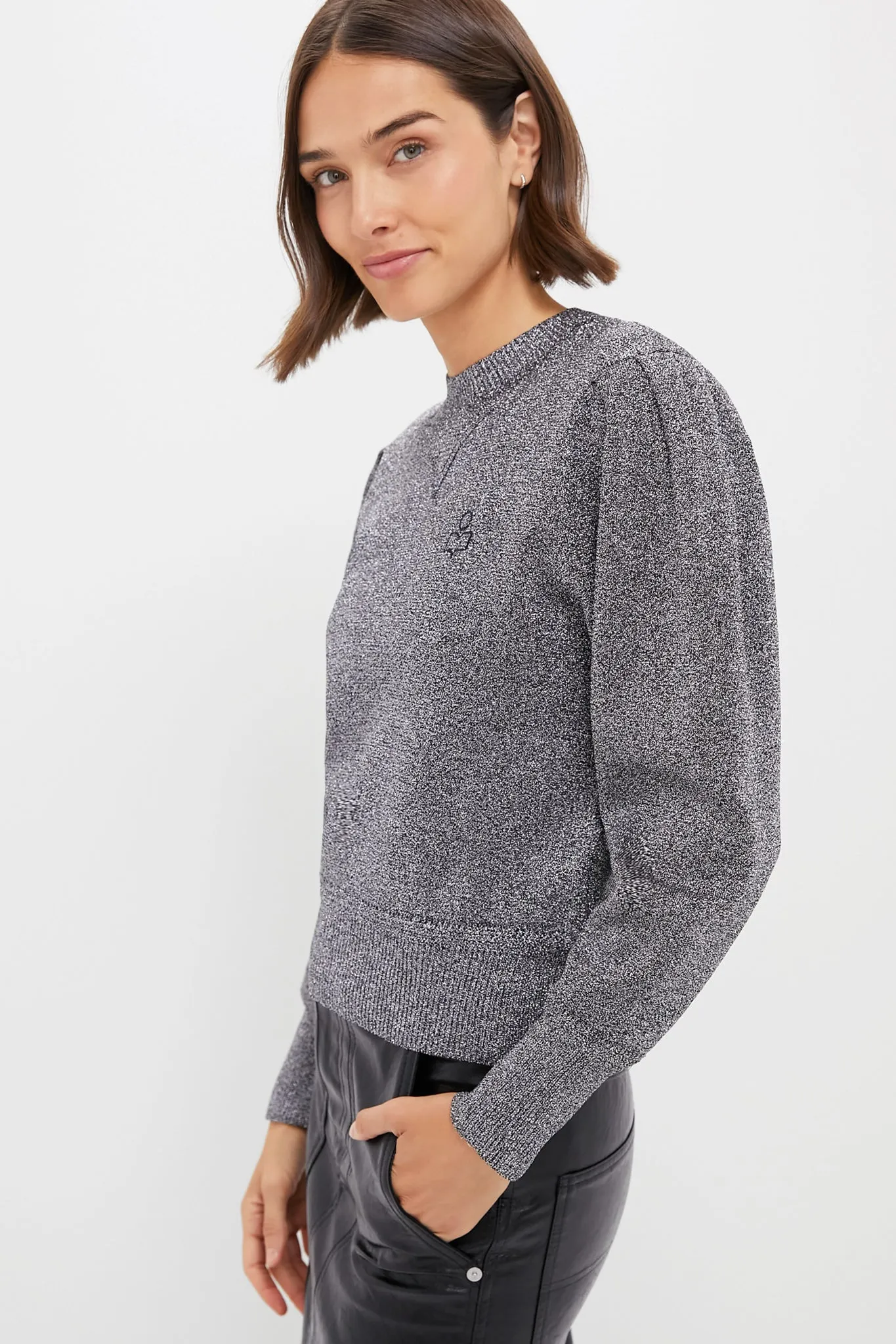 Silver Kelaya Sweater sold by Tuckernuck product image thumbnail 3