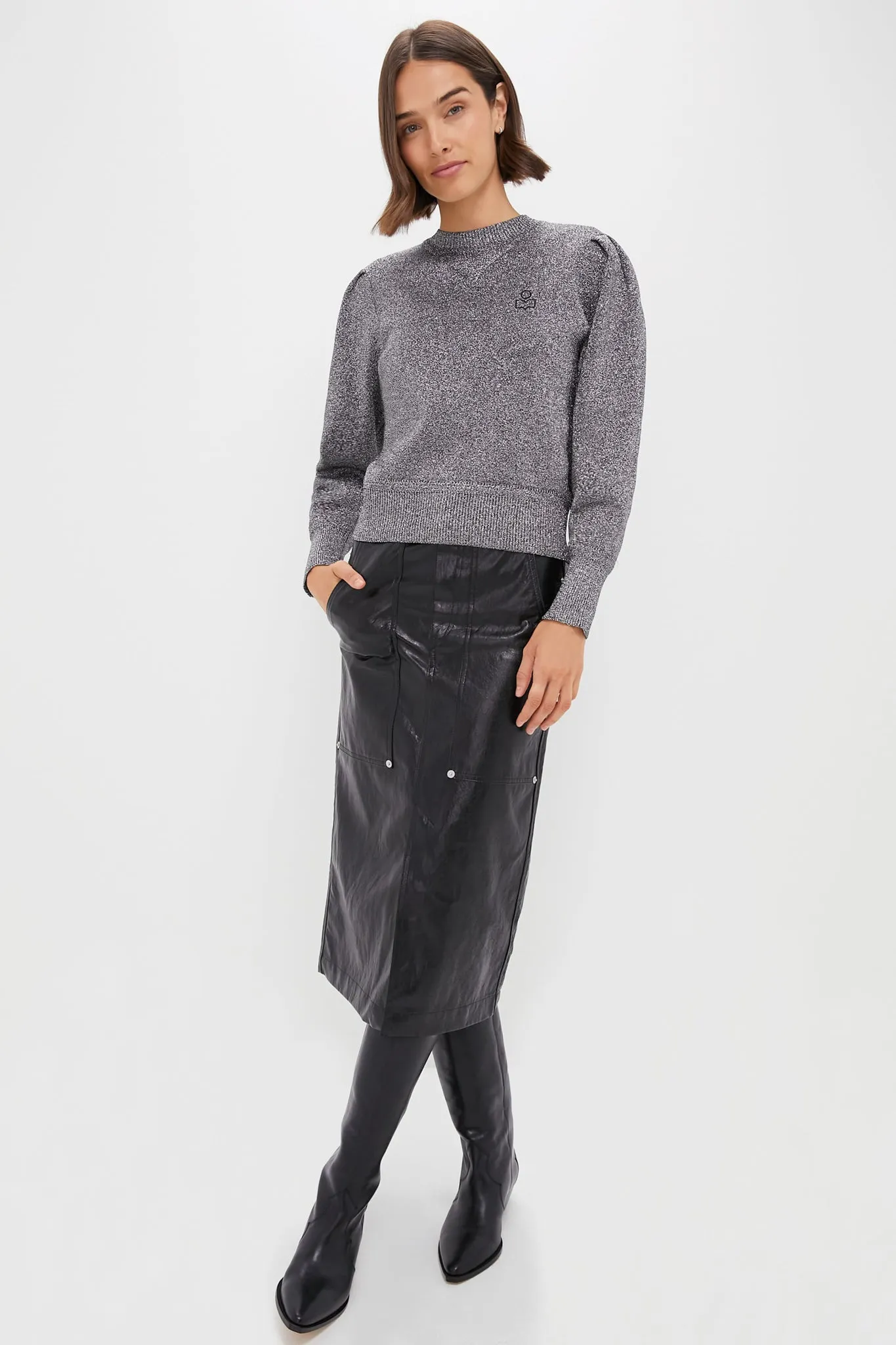 Silver Kelaya Sweater sold by Tuckernuck product image thumbnail 2