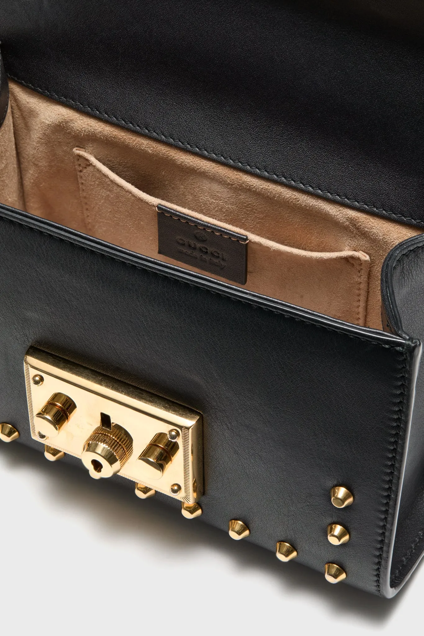 Gucci Black Padlock Chain Shoulder Bag sold by Tuckernuck product image thumbnail 4