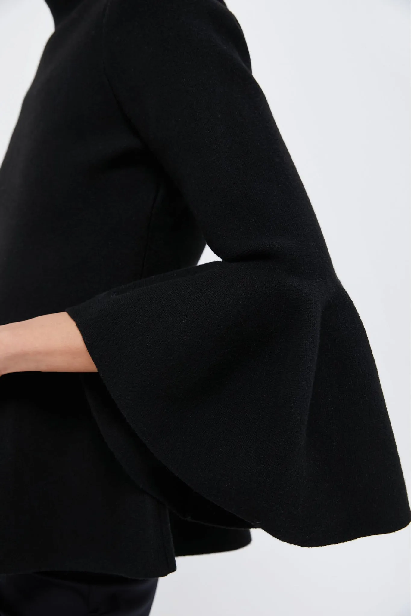 Black Knit Isabella Top sold by Tuckernuck product image thumbnail 5