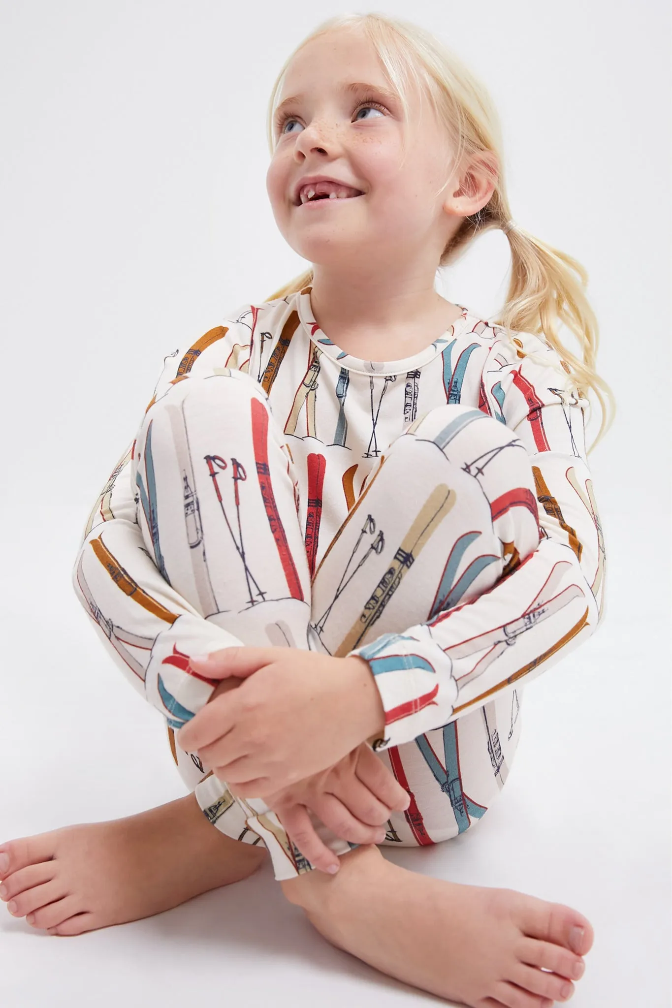 Skis Bamboo PJ Set sold by Tuckernuck product image thumbnail 3