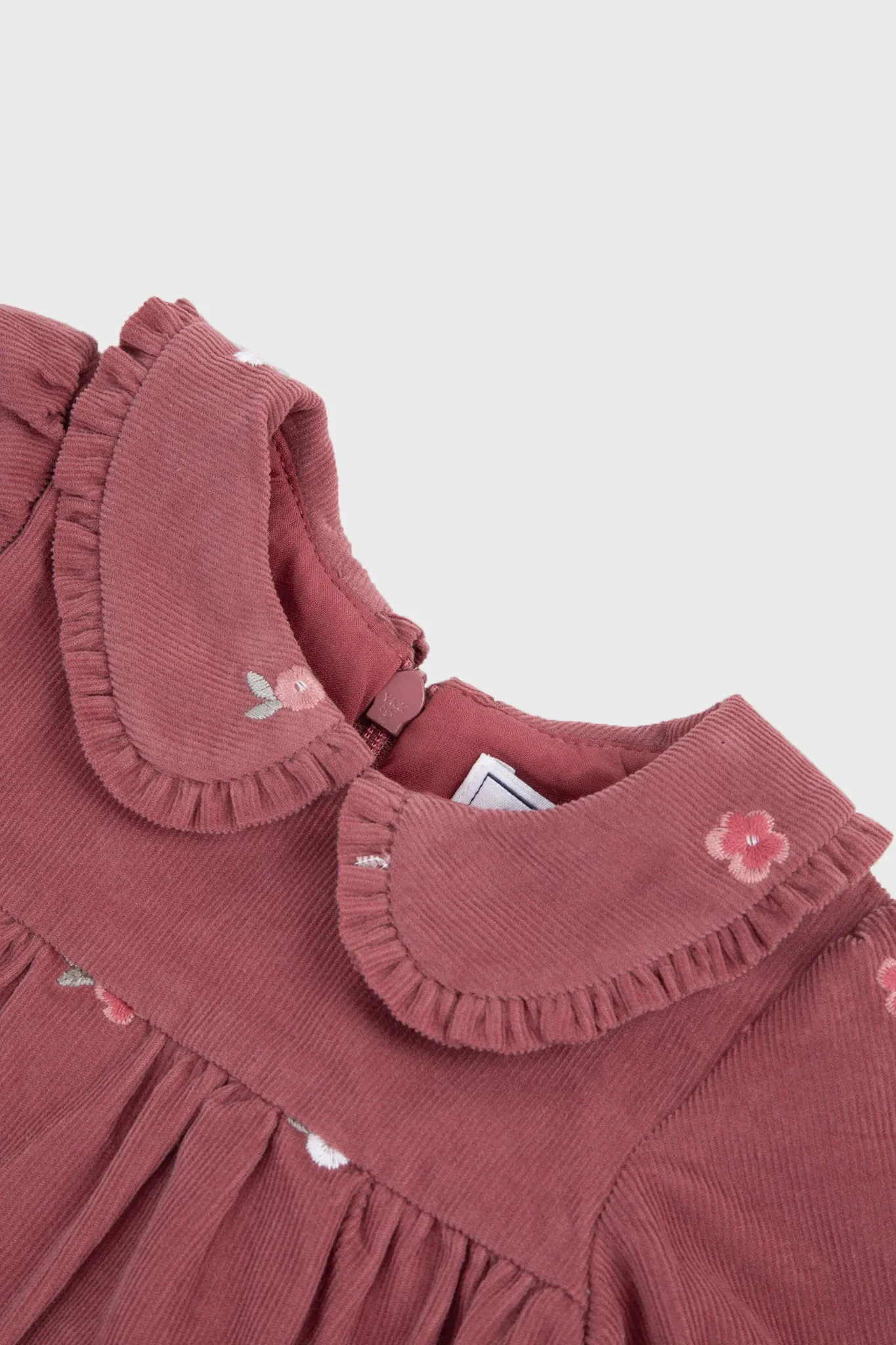 Pink Velvet Peter Pan Collar Dress sold by Tuckernuck product image thumbnail 4