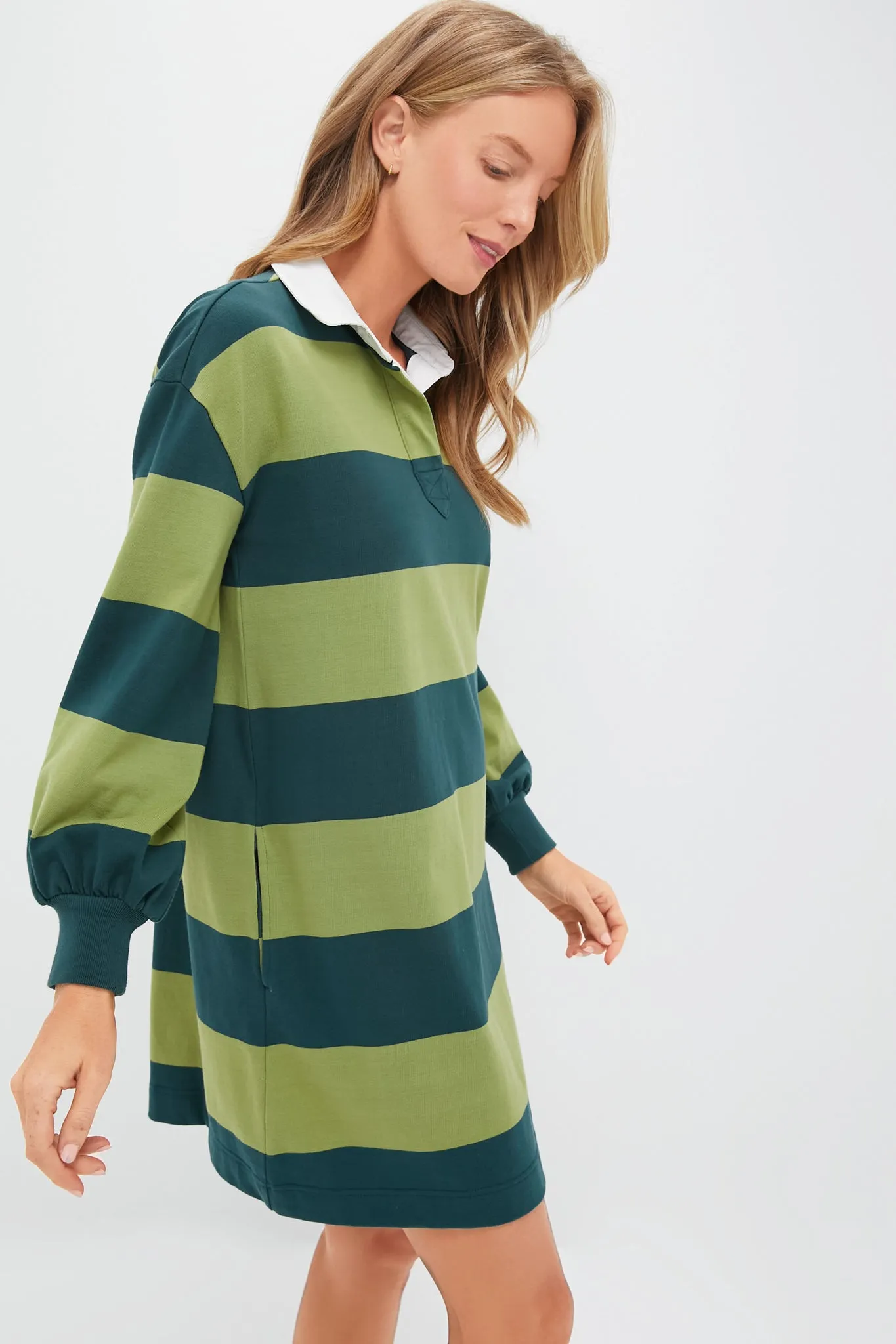 Woodbine and Junebug Stripe Baker Rugby Dress sold by Tuckernuck product image thumbnail 3
