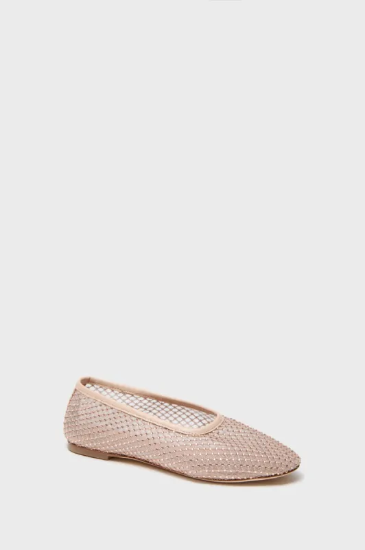 Champagne Alba Studded Ballet Flat sold by Tuckernuck