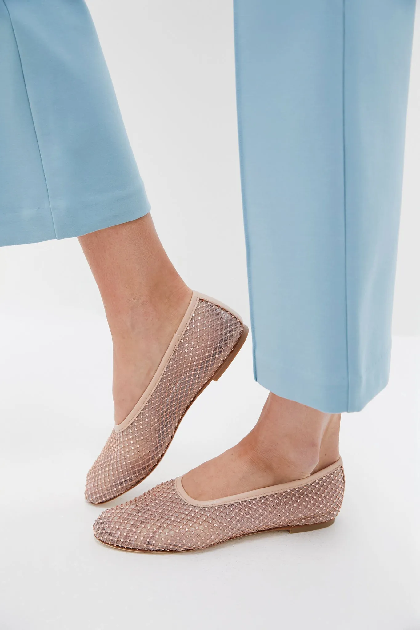 Champagne Alba Studded Ballet Flat sold by Tuckernuck product image thumbnail 2