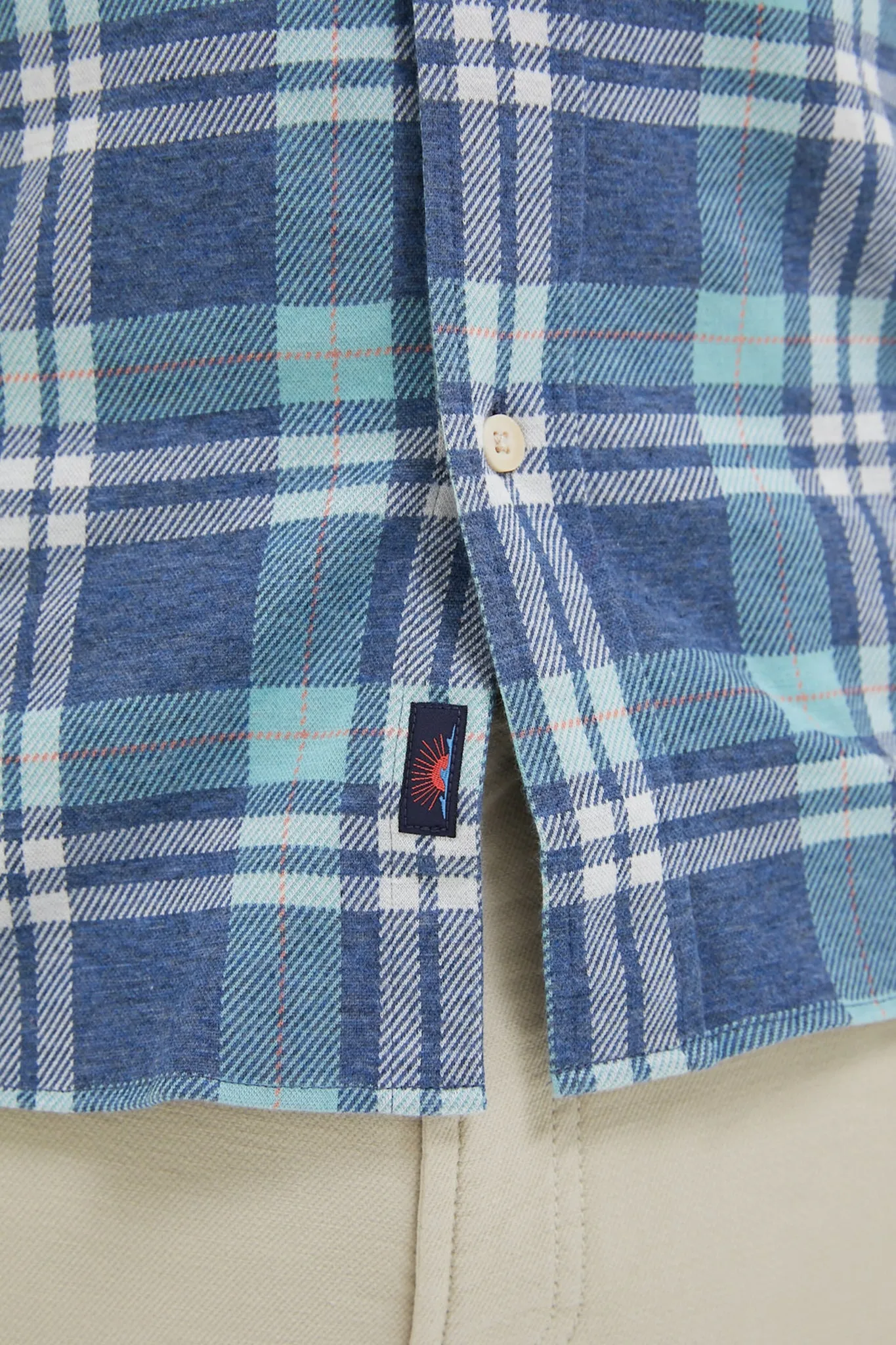 Holbrook Island Plaid Coastline Knit Shirt sold by Tuckernuck product image thumbnail 5