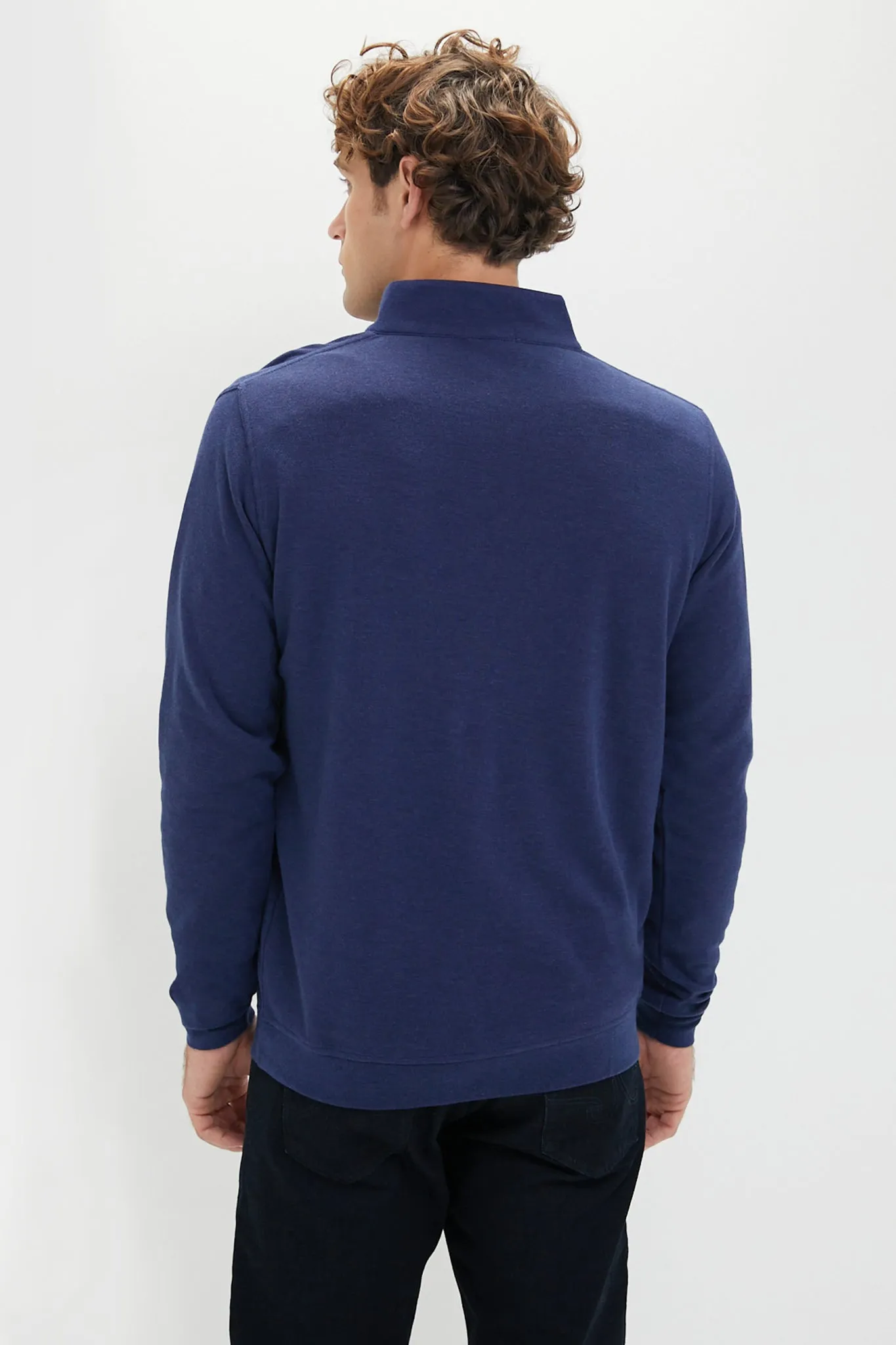 Navy Crown Comfort Pullover sold by Tuckernuck product image thumbnail 4