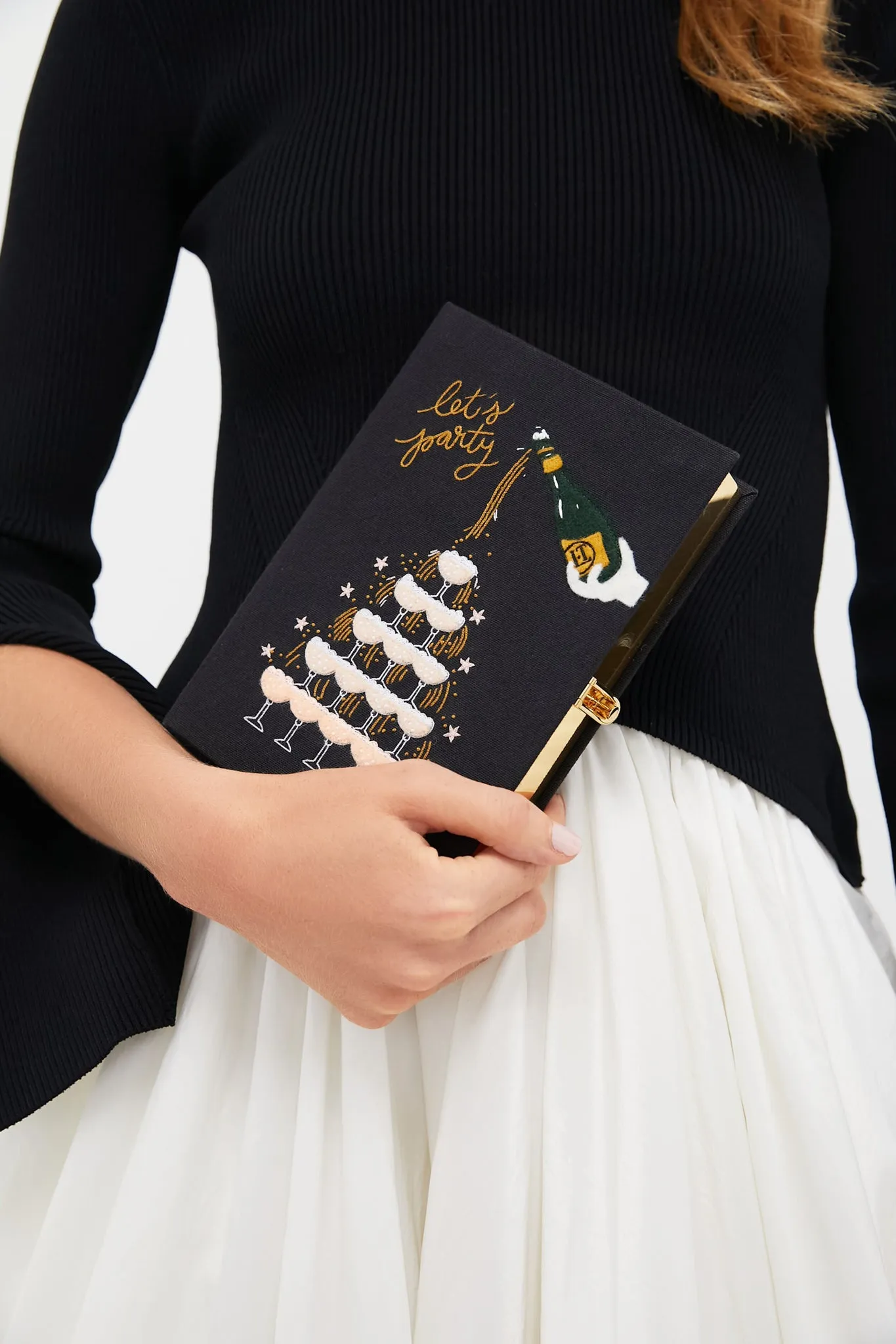 Let's Party Book Clutch sold by Tuckernuck product image thumbnail 2
