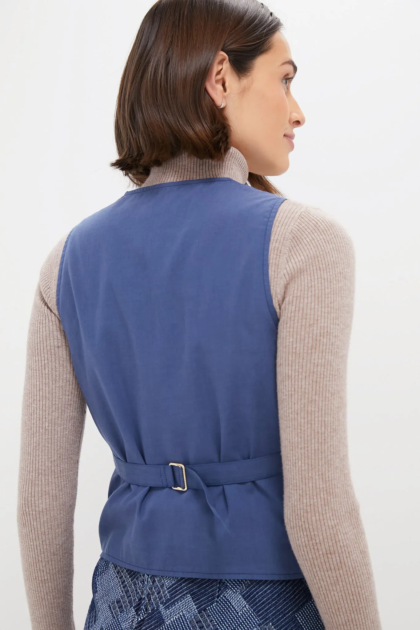 Denim Patchwork Cecil Vest sold by Tuckernuck product image thumbnail 4