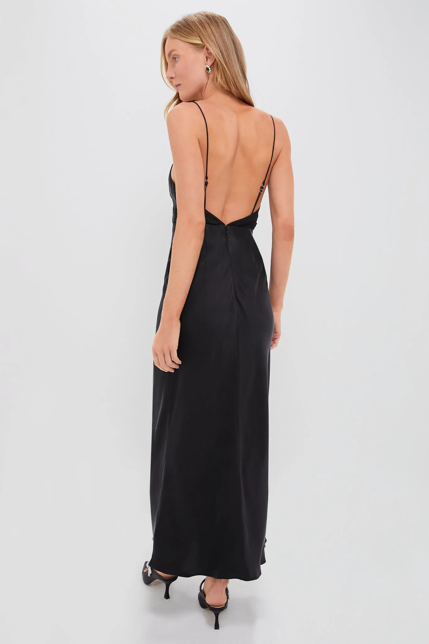 Black Ollie Maxi Dress sold by Tuckernuck product image thumbnail 4