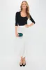 Ivory Anitha Midi Skirt sold by Tuckernuck