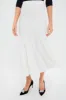 Ivory Anitha Midi Skirt sold by Tuckernuck