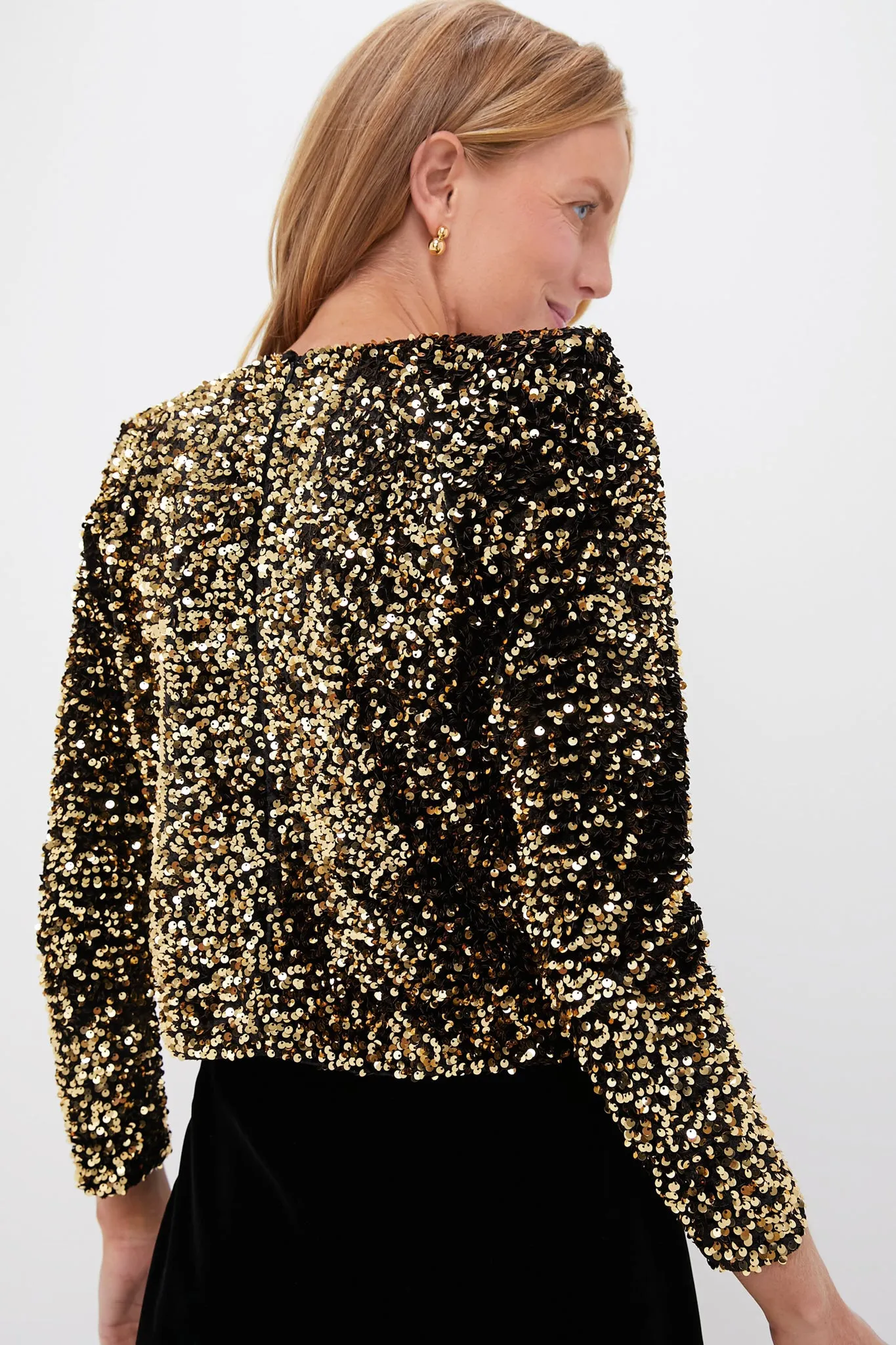 Gold Sequin Libby Top sold by Tuckernuck product image thumbnail 4