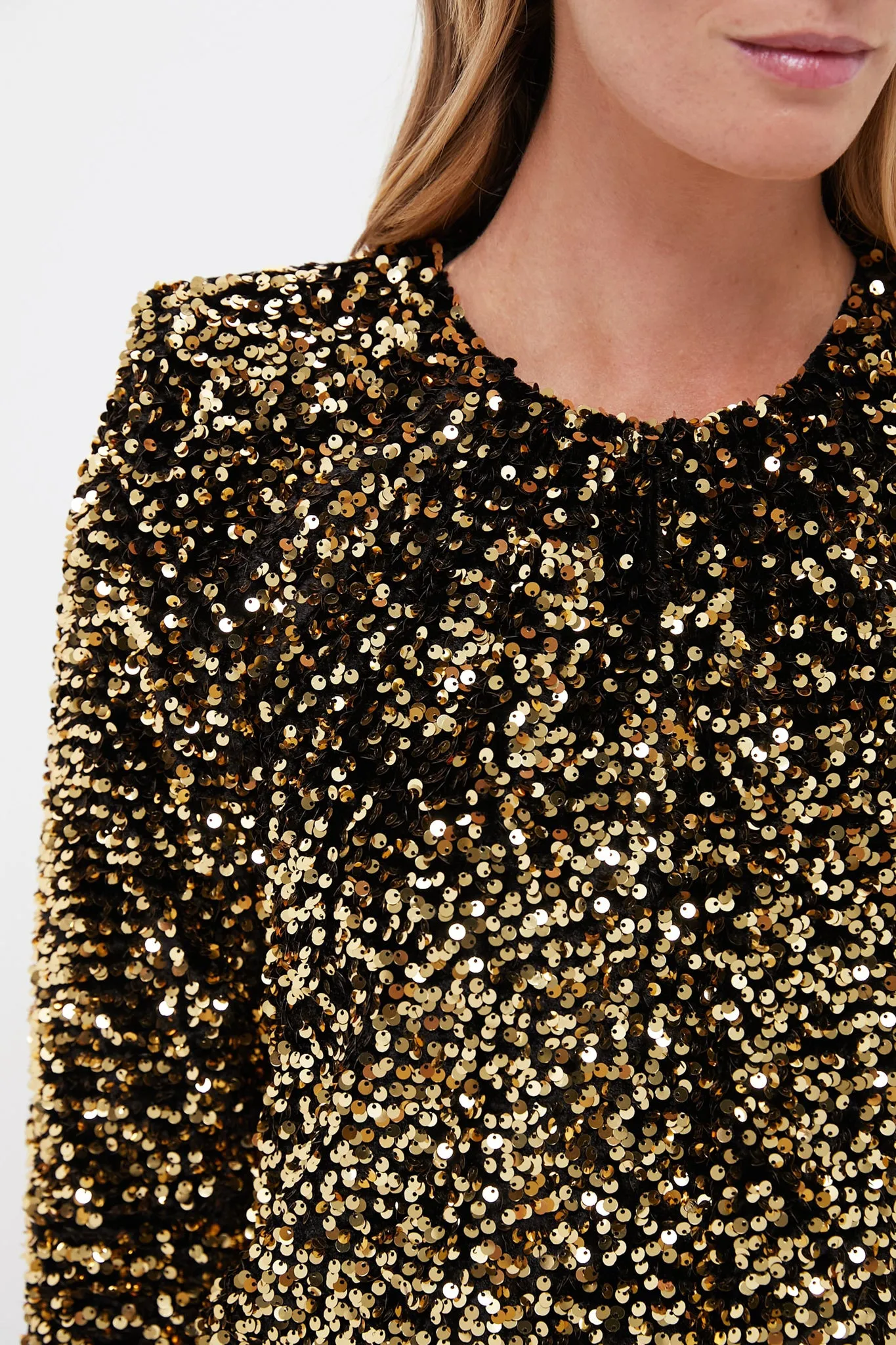 Gold Sequin Libby Top sold by Tuckernuck product image thumbnail 5