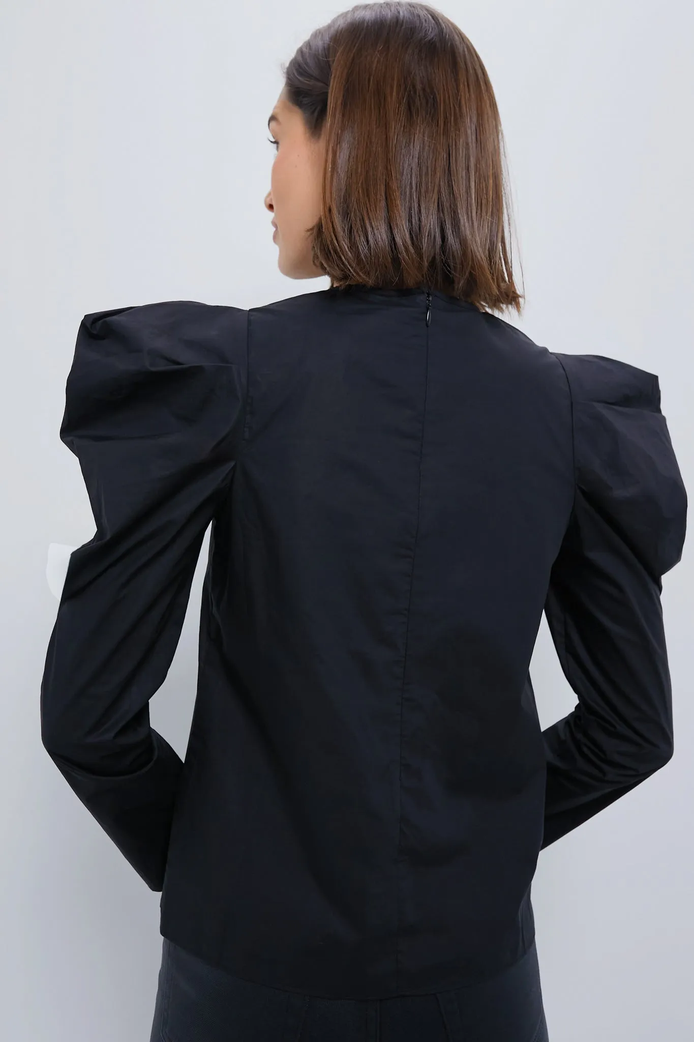 Black Keyhole Beckett Blouse sold by Tuckernuck product image thumbnail 4