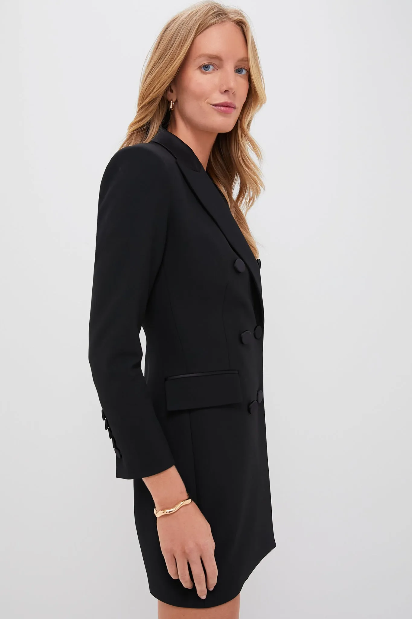 Black Elianna Dress sold by Tuckernuck product image thumbnail 3