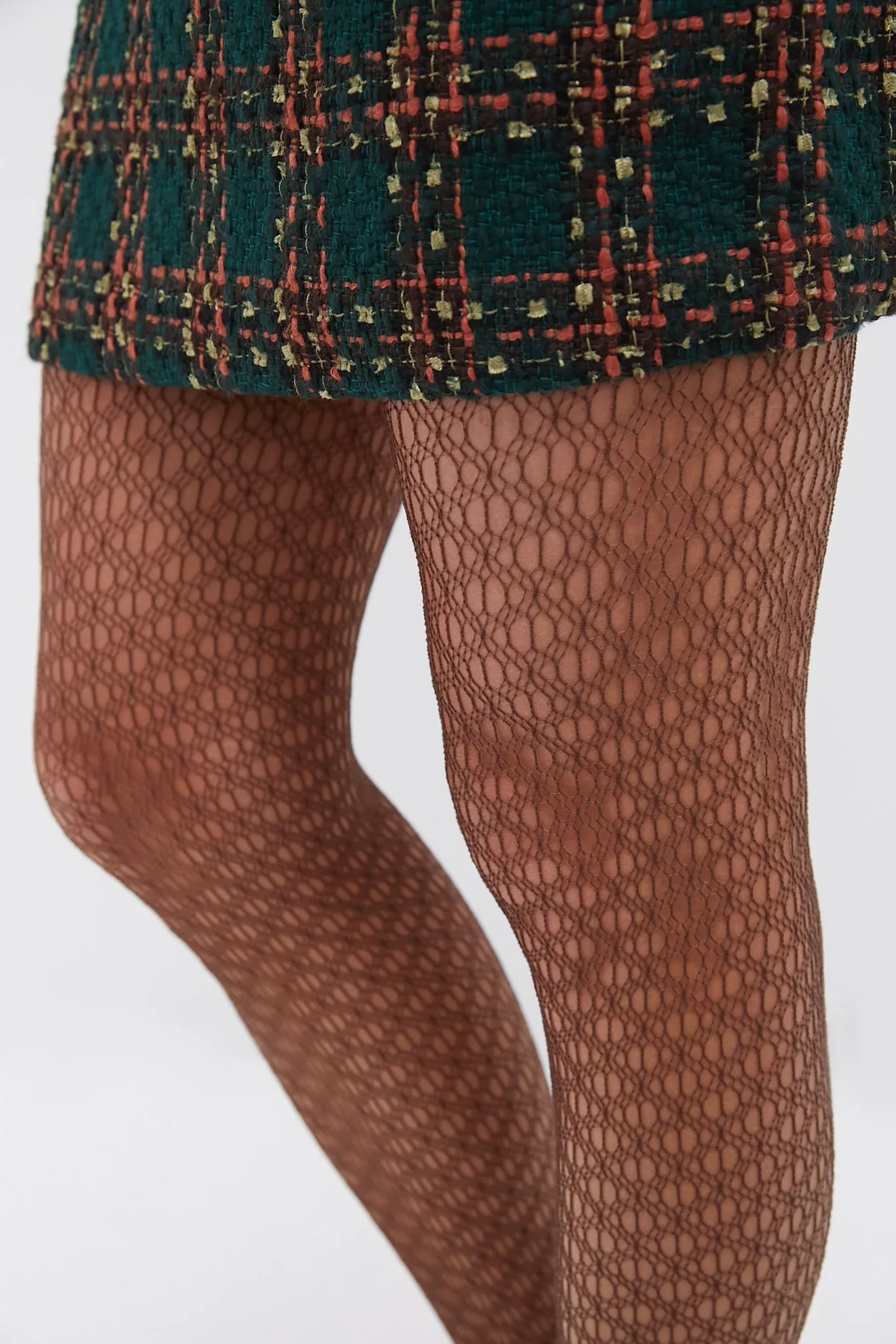 Umber Fine Net Tights sold by Tuckernuck product image thumbnail 3