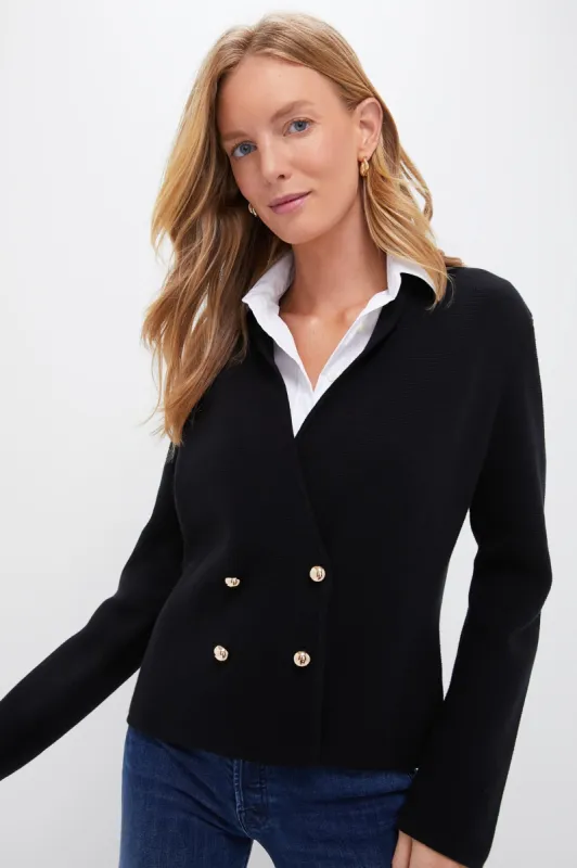 Black Cassandra Sweater sold by Tuckernuck