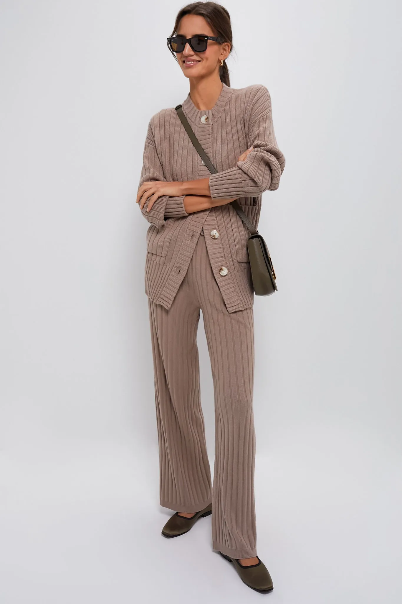 Fungi Simeon Wide Rib Knit Trouser sold by Tuckernuck product image thumbnail 2