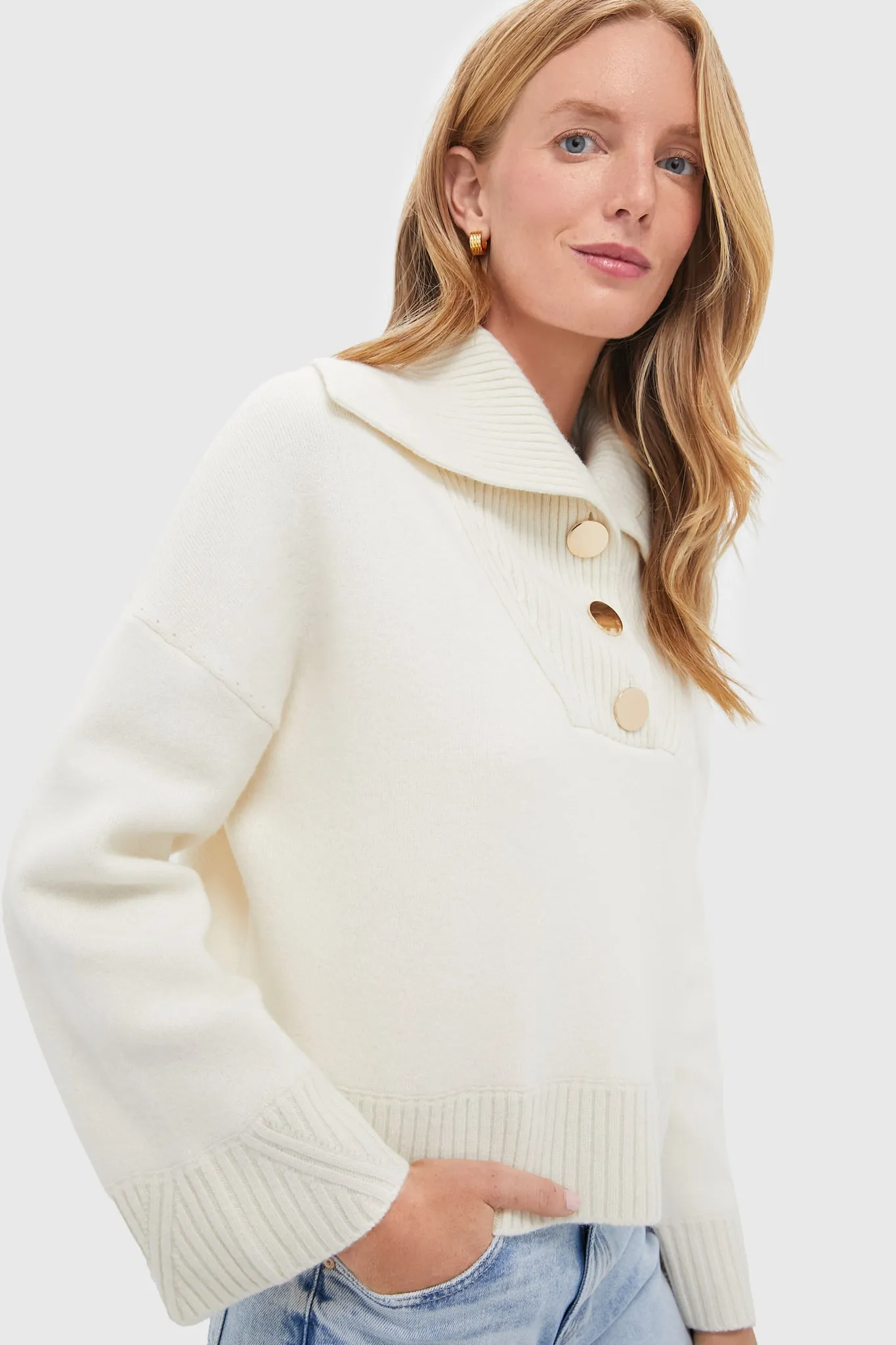 Ecru Biva Jumper sold by Tuckernuck product image thumbnail 3