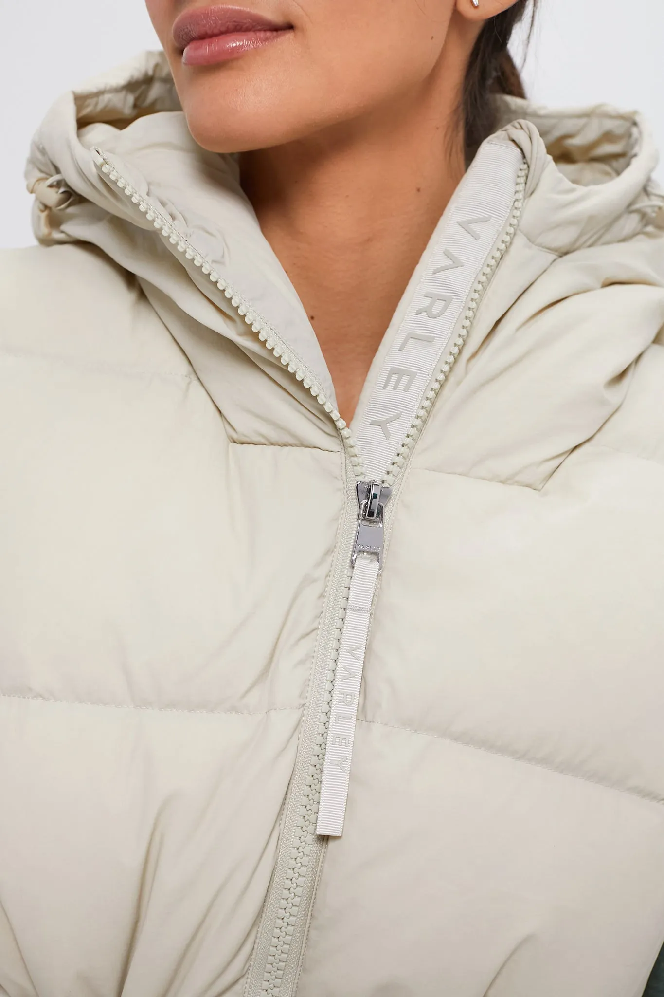 Bone White Irving Down Gilet sold by Tuckernuck product image thumbnail 5