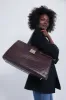 Brown Croc Murphy Tote sold by Tuckernuck