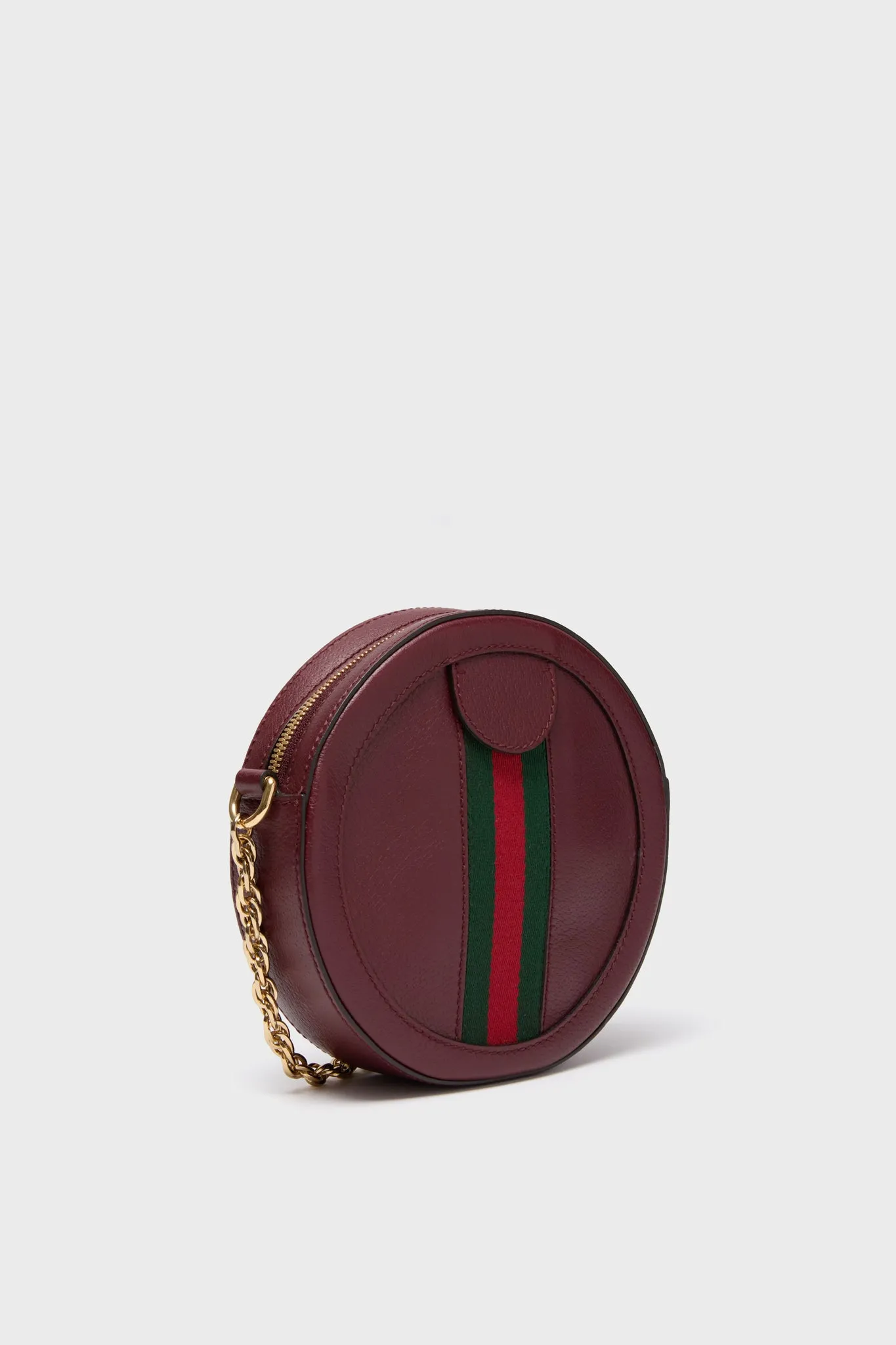 Gucci Red Mini Round Ophidia Leather Crossbody Bag sold by Tuckernuck product image thumbnail 4