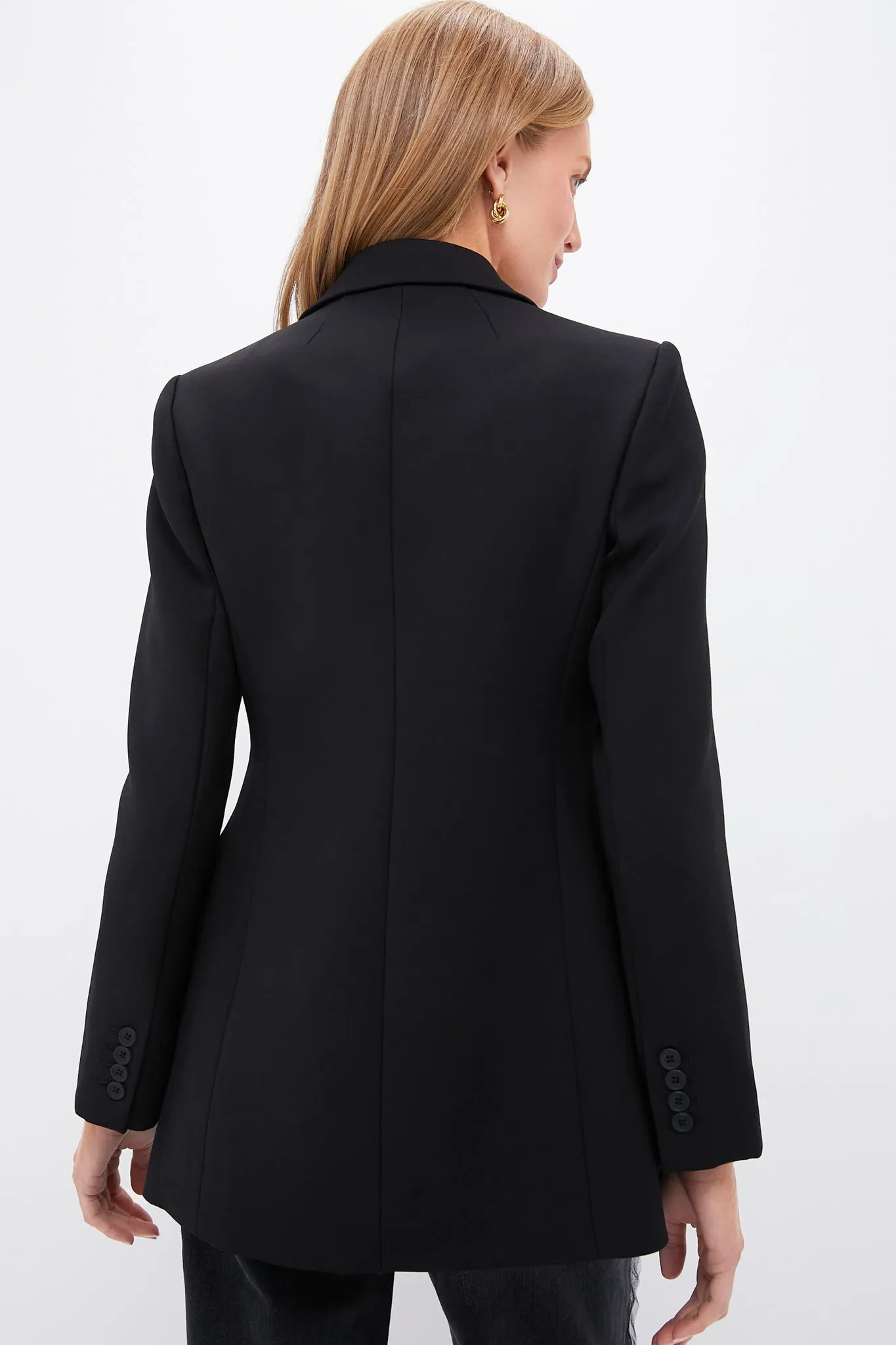 Black Sculpted Olivier Blazer sold by Tuckernuck product image thumbnail 4