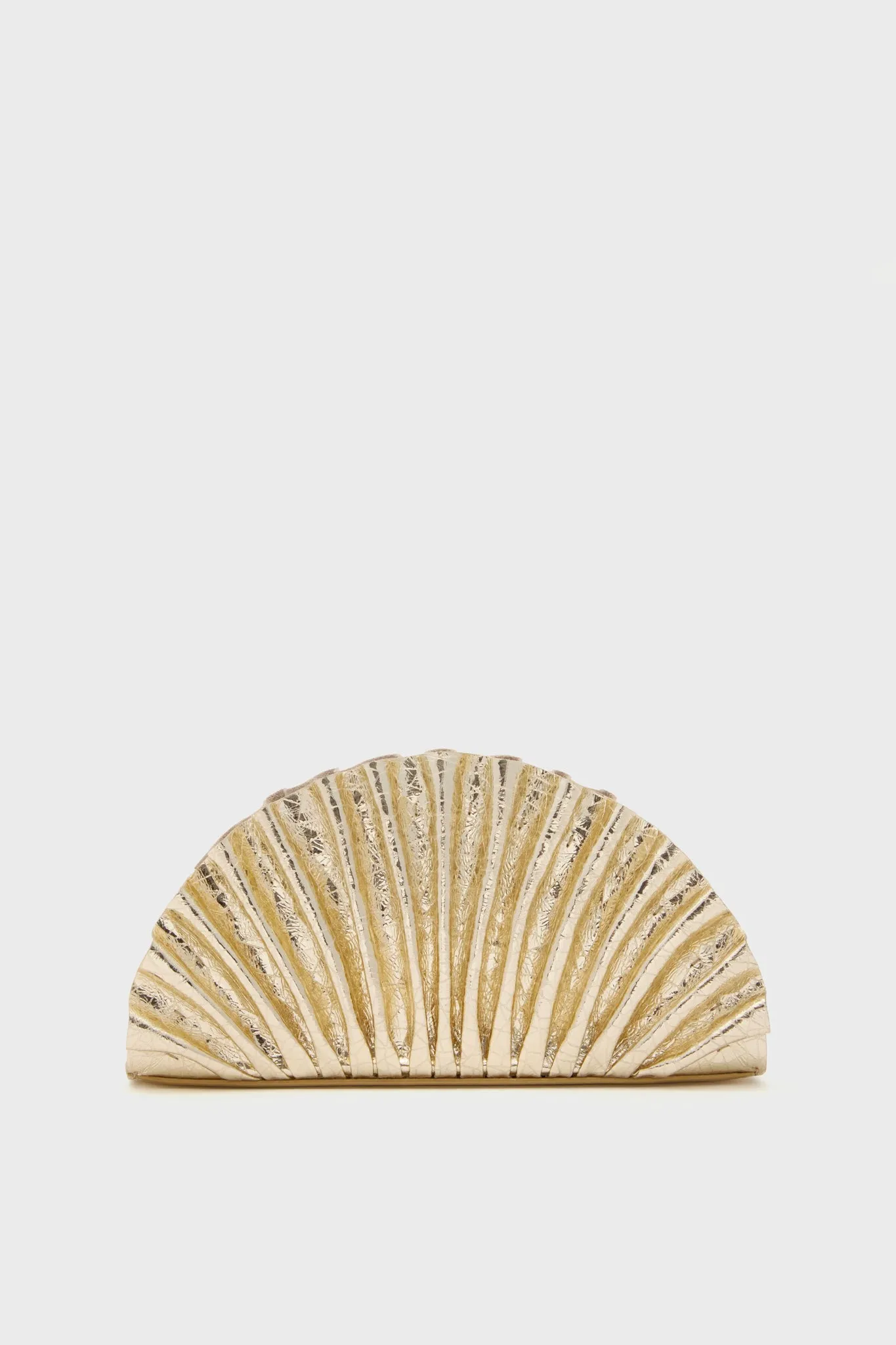 Bright Brass Mini Nala Clutch sold by Tuckernuck