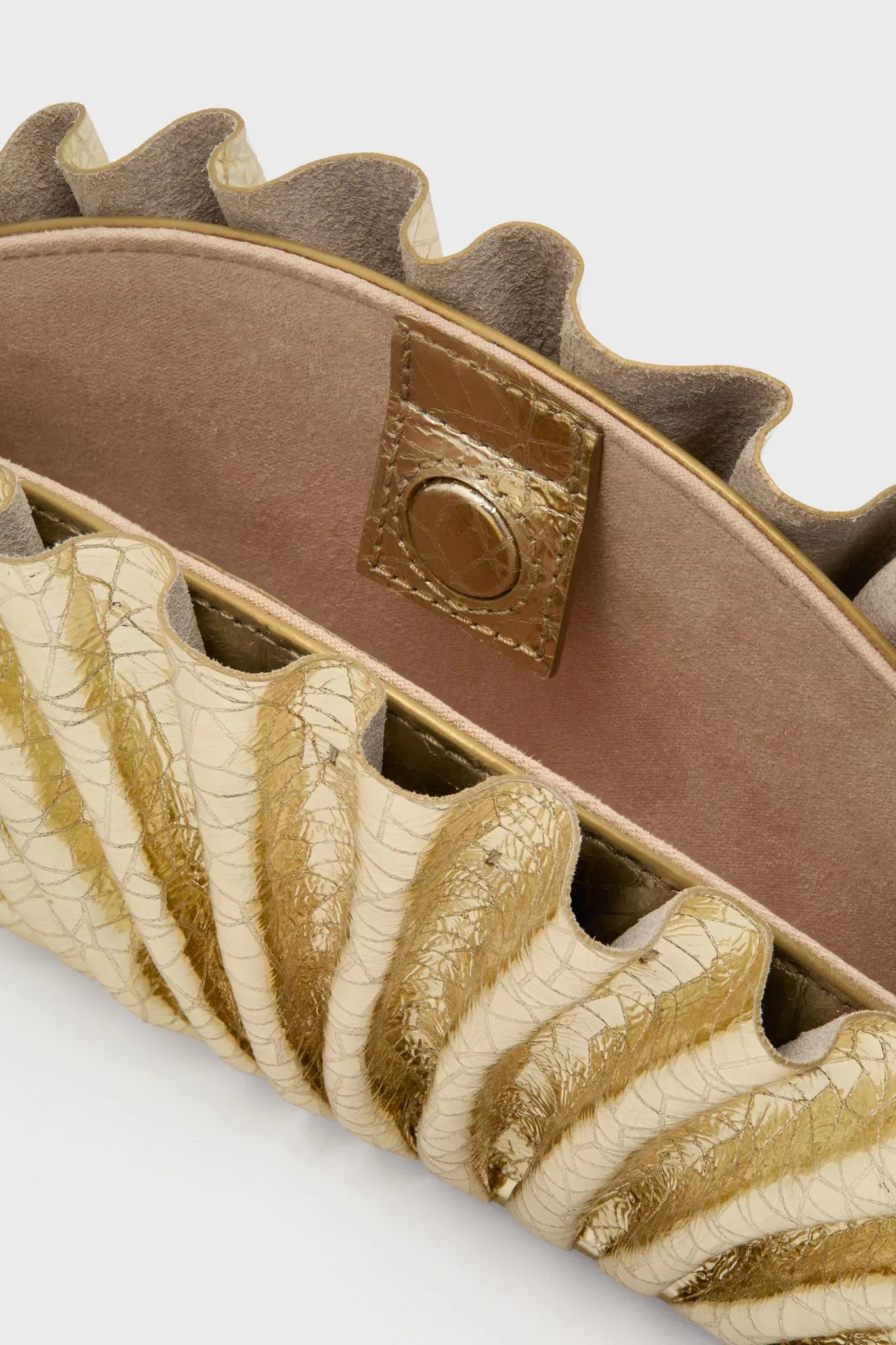 Bright Brass Mini Nala Clutch sold by Tuckernuck product image thumbnail 5