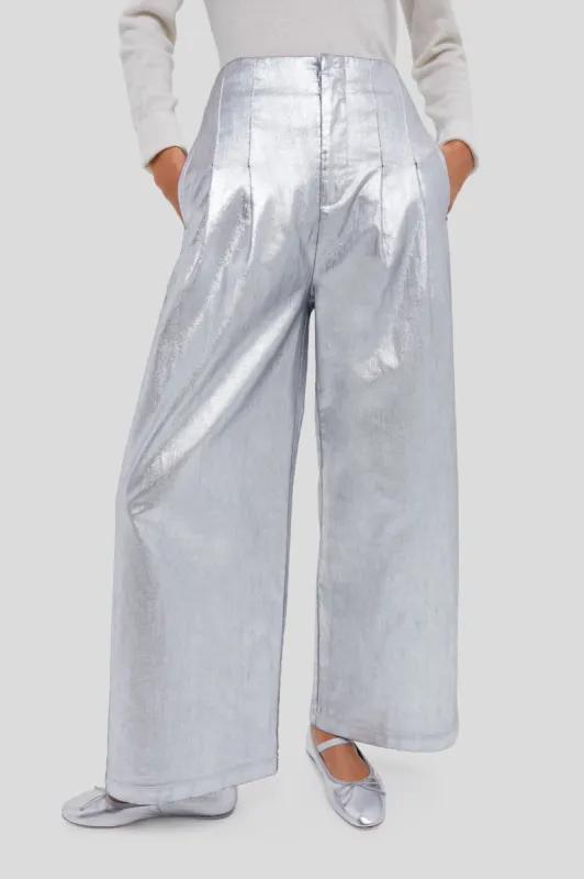 Silver The Sculpted Trouser sold by Tuckernuck