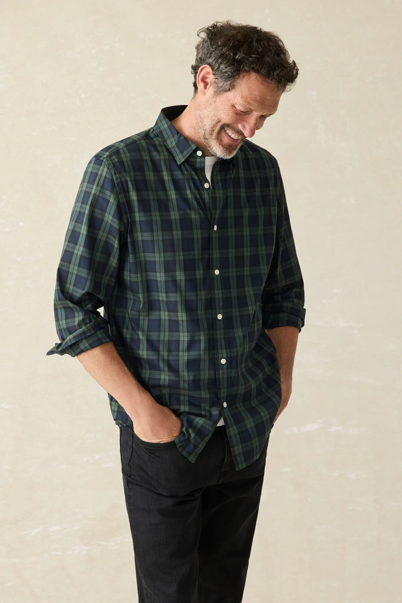 Blackwatch Plaid Movement Shirt sold by Tuckernuck product image thumbnail 3