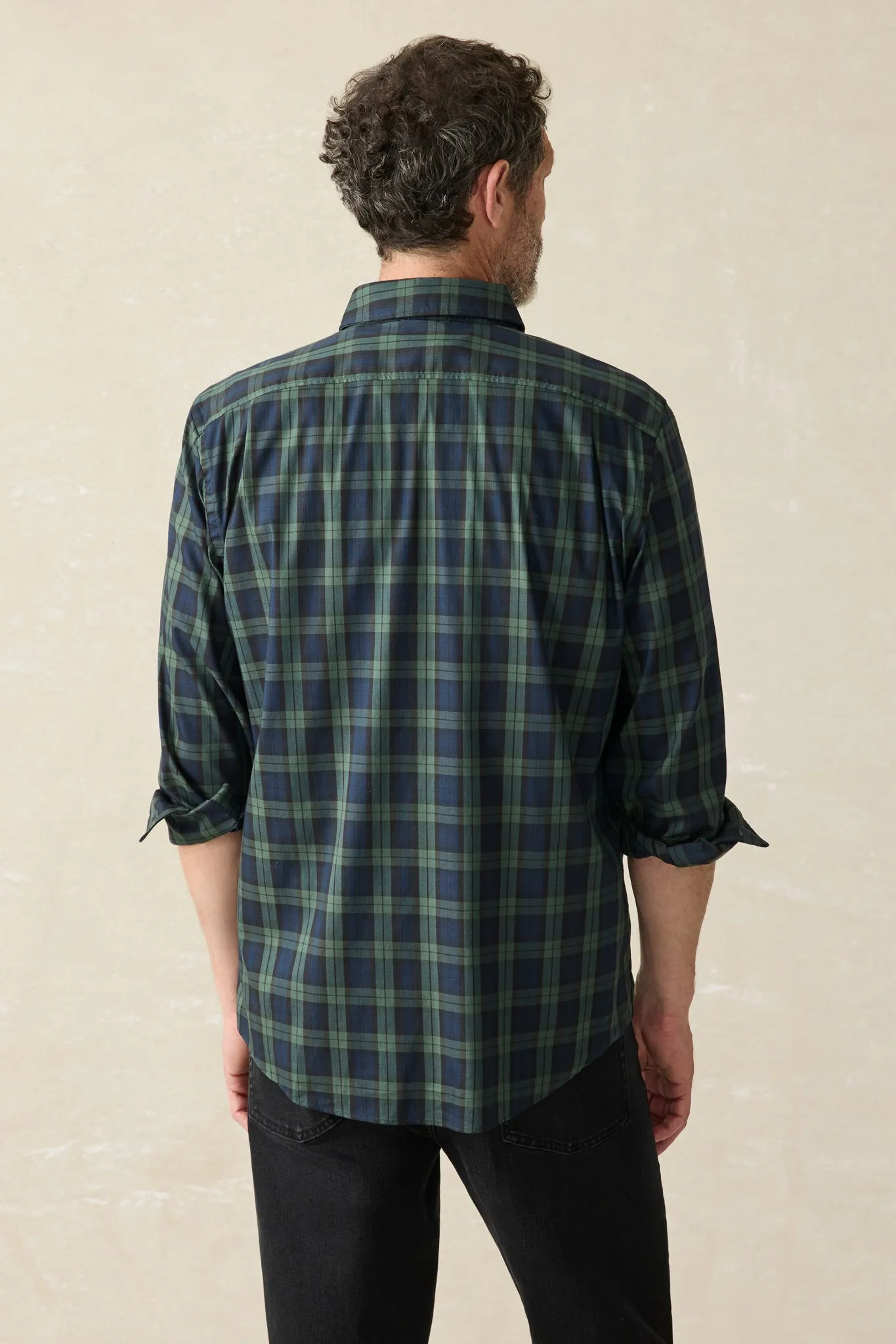 Blackwatch Plaid Movement Shirt sold by Tuckernuck product image thumbnail 4