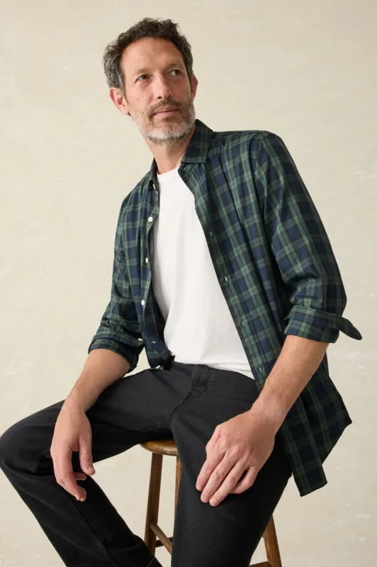 Blackwatch Plaid Movement Shirt sold by Tuckernuck