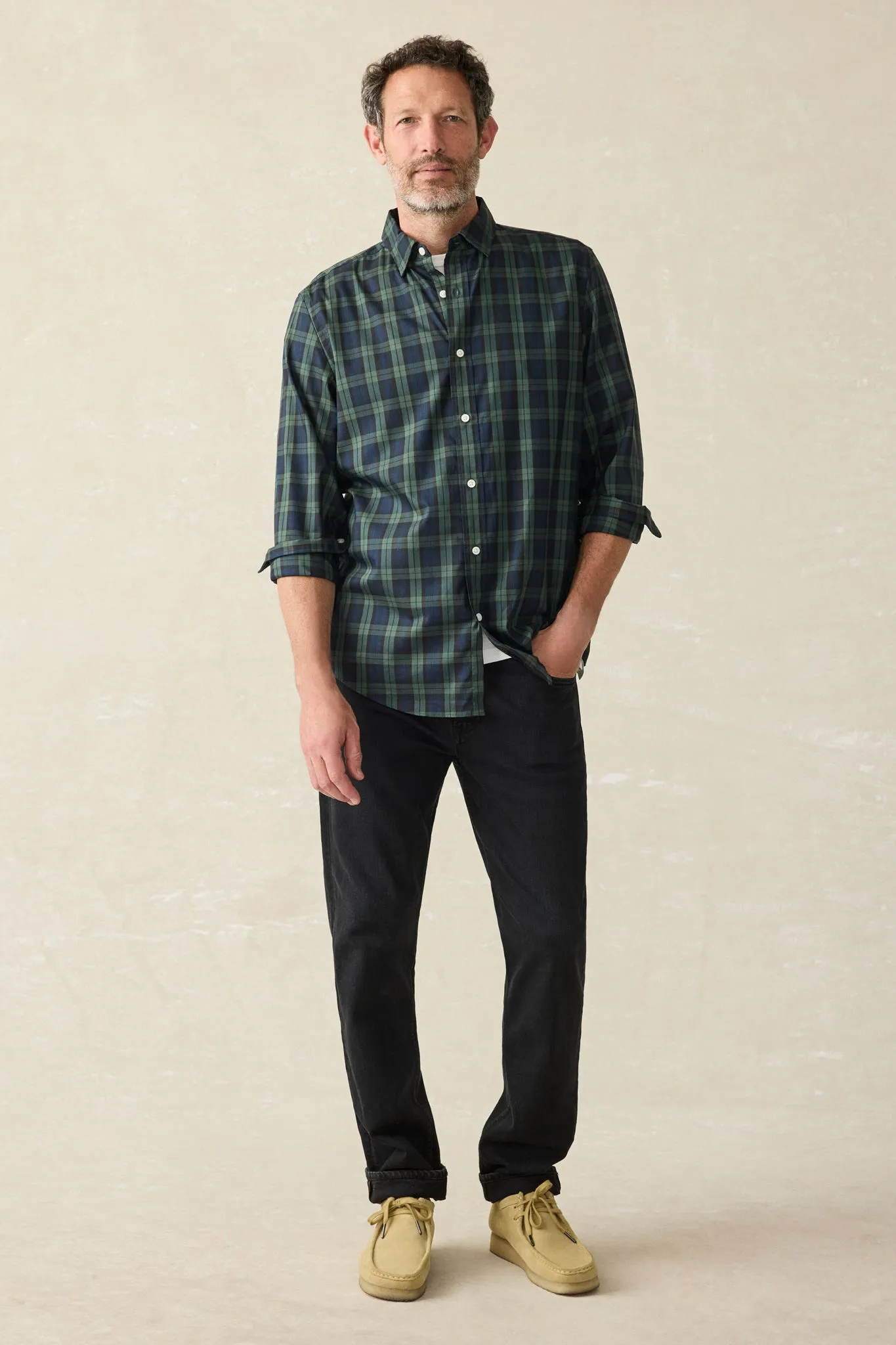 Blackwatch Plaid Movement Shirt sold by Tuckernuck product image thumbnail 2